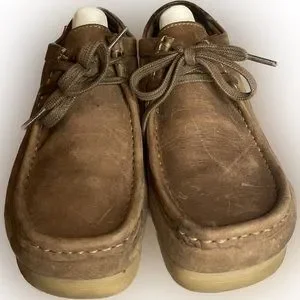 Clarks | Shoes | Clarks Brown Leather Wallabee Mens 85 Crepe  display picture 1